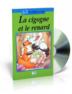 CIGOGNE ET RENARD.(+CD).(PLAISIR DE LIRE.SERIE VERTE)