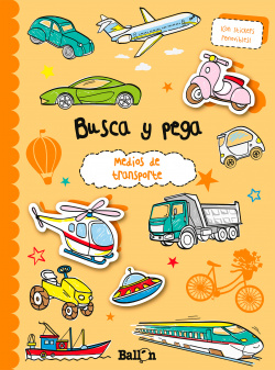 Busca y pega medios de transporte