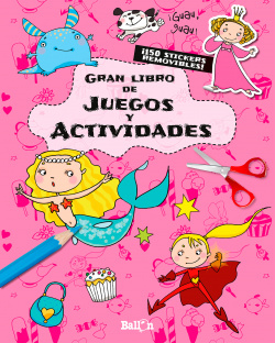 Gran libro de juegos rosa