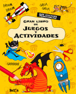 Gran libro de juegos amarillo