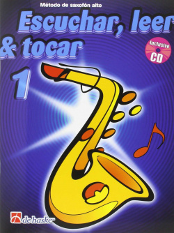 Escuchar,leer y tocar saxo alto