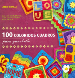 100 coloridos cuadros para ganchillo