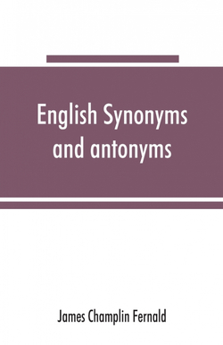 English synonyms and antonyms