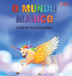 O mundo mágico livro de autocolantes