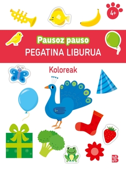 PAUSOZ PAUSO û PEGATINA LIBURUA - KOLOREAK