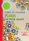 Flores con póster gigante