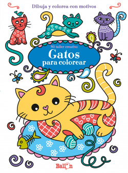 GATOS PARA COLOREAR