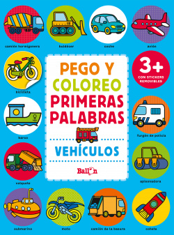 Pego y coloreo Primeras palabras +3 años