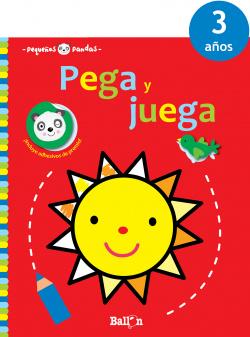 PEGA Y JUEGA SOL 3 AÑOS (ROJO)