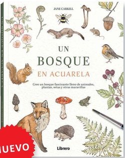 Un bosque de acuarela