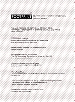 FOOTPRINT 26:ARCHITECTURAL COMPETITION AS A CONTACT ZONE