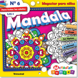 MANDALA JUNIOR COLOREA Y DISFRUTA 06