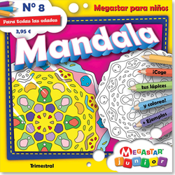 MANDALA JUNIOR COLOREA Y DISFRUTA 08