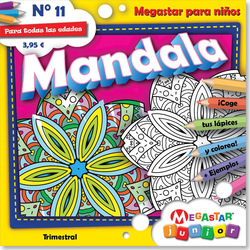 MANDALA JUNIOR COLOREA Y DISFRUTA 11