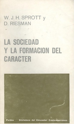 Sociedad y la formación del carácter
