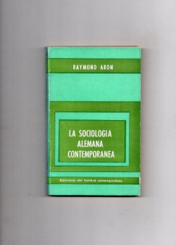 La sociología alemana contemporanea