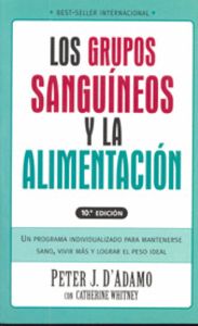 Los grupos sanguineos y la alimentacion