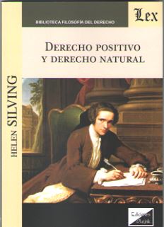 DERECHO POSITIVO Y DERECHO NATURAL