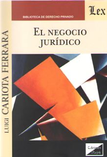 NEGOCIO JURIDICO, EL (Olejnik)