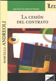 CESION DE CONTRATO, LA