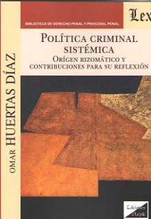 POLITICA CRIMINAL SISTEMICA
