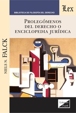PROLEGOMENOS DEL DERECHO O ENCICLOPEDIA JURIDICA