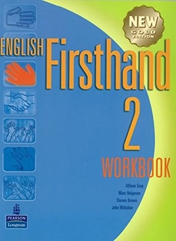 ENGLISH FIRSTHAND 2 WORKBOOK 2 GOLD EDITION