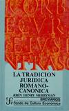 La tradición jurídica romano-canónica