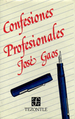 Confesiones profesionales