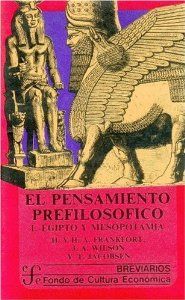 Pensamiento prefilosófico (Tomo I)