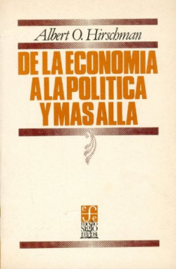 De la economía a la política y más allá : ensayos de penetración y superación de fronteras