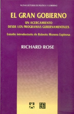 El gran gobierno : un acercamiento desde los programas gubernamentales