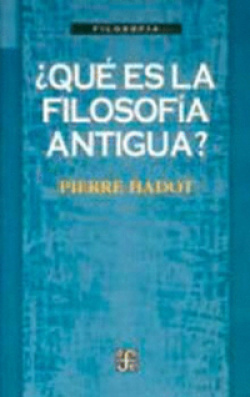 ¿Qué es la filosofía antigua?