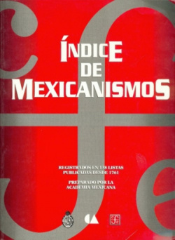 Indice de mexicanismos