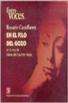 En el filo del gozo : En la voz de María del Carmen Farías