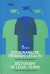 DICCIONARIO DE TERMINOS LEGALES. ESPAÑOL-INGLES, INGLES-ESPA