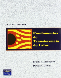 Fundamentos transferencia calor 4ª