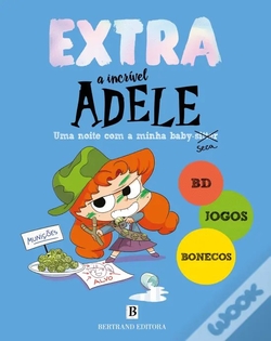 A Incrível Adele - Uma Noite com a Minha Baby-Sitter Livro de actividades