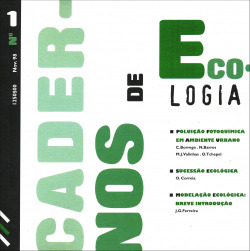 Cadernos de Ecologia I