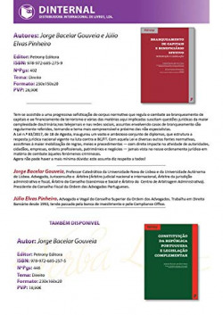 CONSTITUIÇÃO DA REPUBLICA PORTUGUESA E LEGISLAÇÃO COMPLEMENTAR