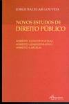 NOVOS ESTUDOS DE DIREITO PÚBLICO