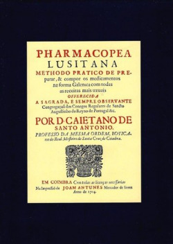 Pharmacopea Lusitana anno de 1704