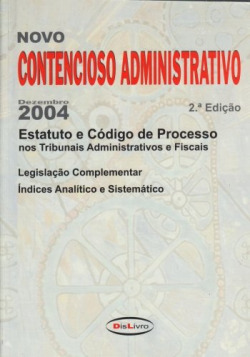 Novo Contencioso Administrativo