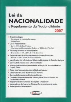Lei da Nacionalidade e Regulamento da Nacionalidade - 2007