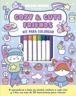 Cozy & Cute Friends ("Kit para colorear")
