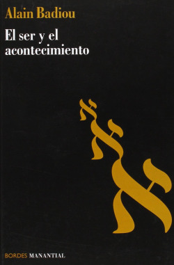 El ser y el acontecimiento