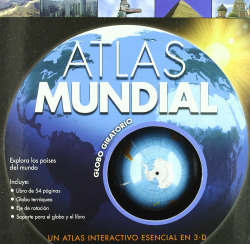 Atlas mundial.globo giratorio