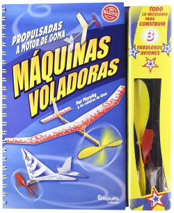 Maquinas voladoras propulsadas a motor de goma
