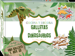 Cocina y decora galletas de dinosaurios
