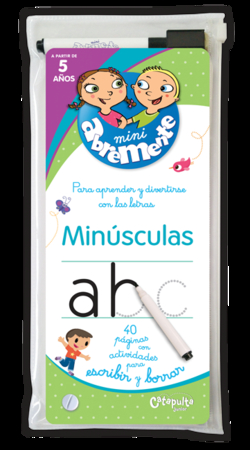 MINI ABREMENTE PARA ESCRIBIR Y BORRAR MINUSCULAS